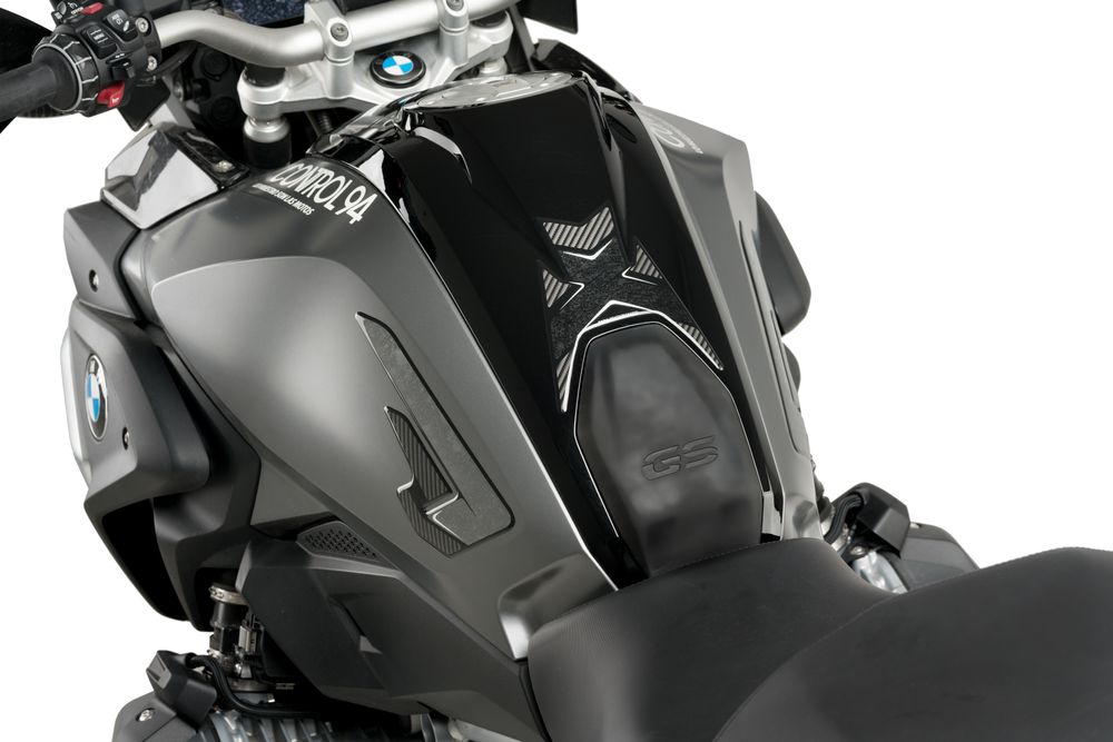 PUIG 3719C Spezifischer Tankschutz  passend fuer BMW R1250GS Carbon look