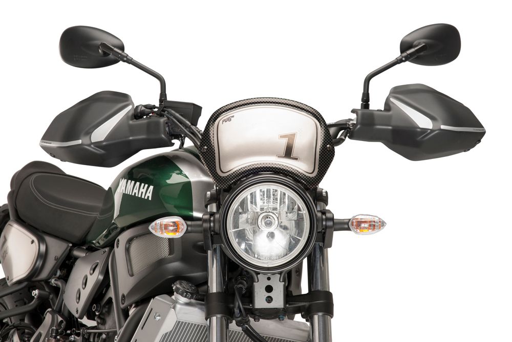 PUIG 3591C Frontplatte ABS  passend fuer YAMAHA XSR700 Carbon look