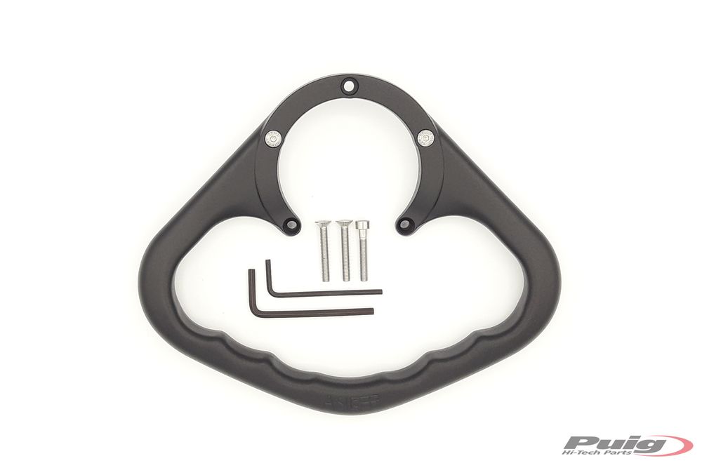 PUIG 9039N Haltering  passend fuer YAMAHA YZF 600 R THUNDERCAT Schwarz