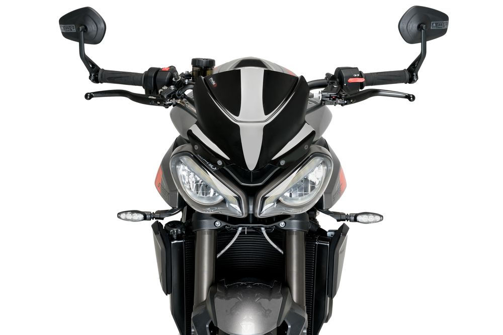 PUIG 21592N New Generation Sport  passend fuer TRIUMPH STREET TRIPLE 765 RS Schwarz