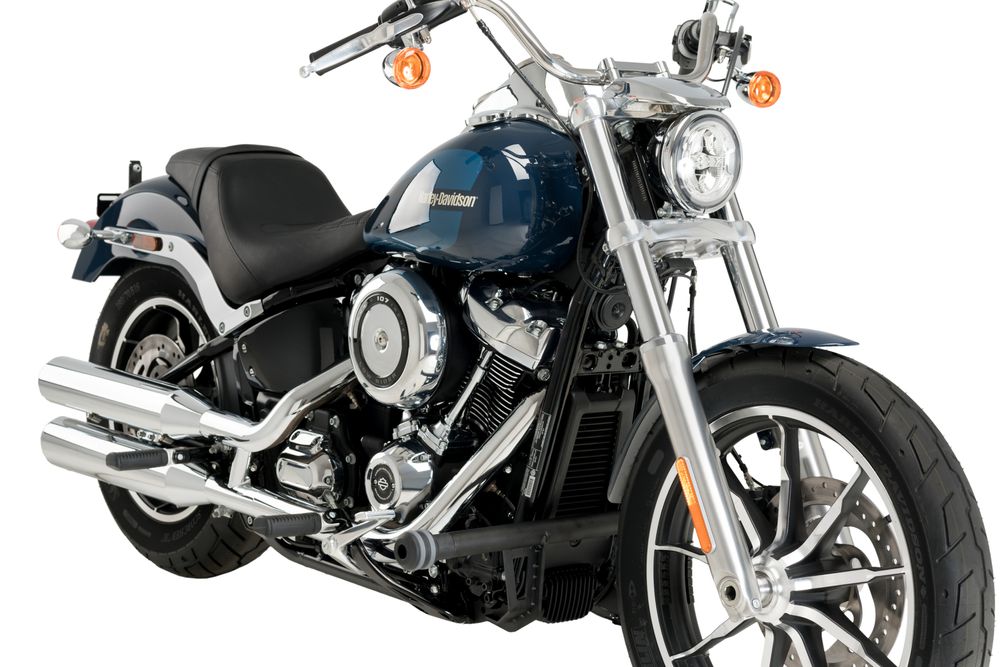 PUIG 21043N Opie Sturzbügel  passend fuer HARLEY DAVIDSON SOFTAIL LOW RIDER S FXLRS Schwarz