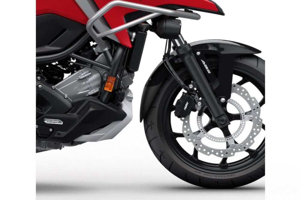 PUIG 21167N Verlängerung des vorderen Schutzblechs  passend fuer HONDA NC750X Schwarz