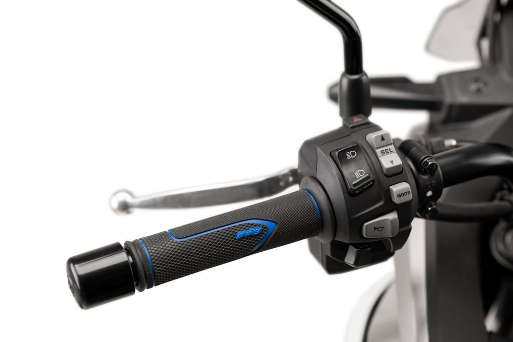 PUIG 20796A Core Griffe  passend fuer KAWASAKI KLE500 Blau
