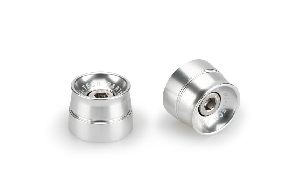 PUIG 21013P Lenkerenden Speed  passend fuer KAWASAKI Z750 Silber