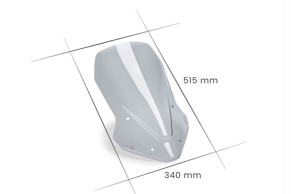 PUIG 22287H Tourenscheibe  passend fuer KOVE 800X PRO Getönt