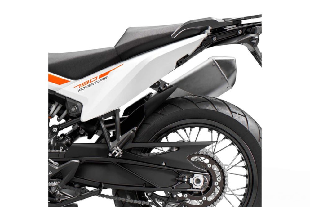 PUIG 21160J Kotflügelverlängerung  passend fuer KTM 790 ADVENTURE Mattschwarz