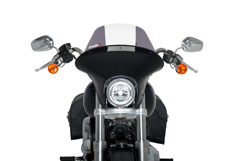 PUIG 21052H Touring Batwing SML  passend fuer HARLEY DAVIDSON SOFTAIL LOW RIDER FXLR Getönt