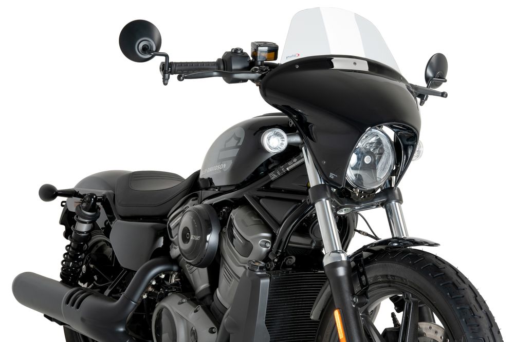 PUIG 21914W Touring Batwing SML  passend fuer HARLEY DAVIDSON NIGHTSTER 975 SPECIAL Transparent