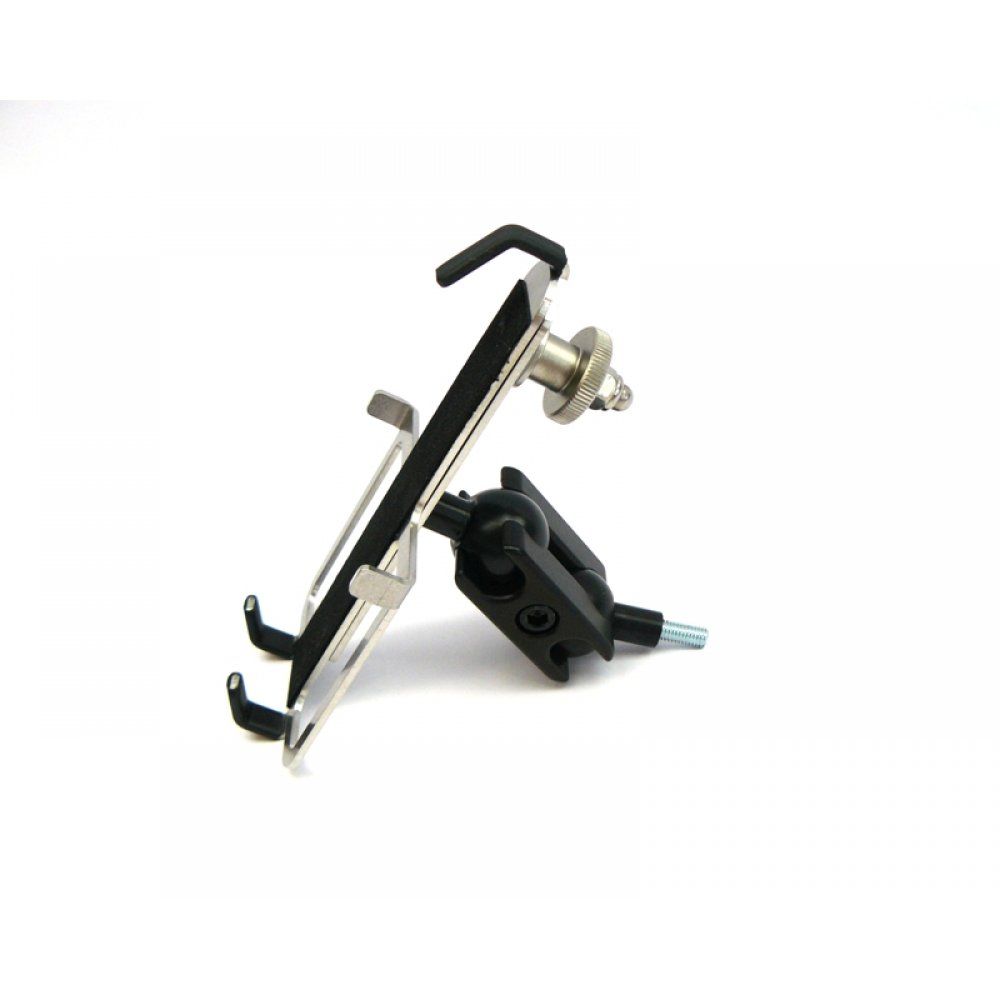RA 6000-3 - 84 x 140-180 mm-50-M5 Edelstahl Smartphone / Handy Halter Kugelflex®