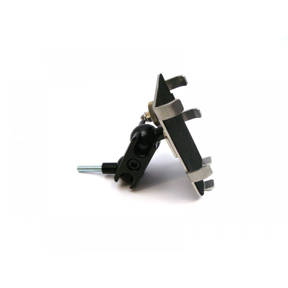 RA 6001-2 - 75-94mm- 50-M6 Edelstahl Smartphone / Handy Halter Querbefestigung K