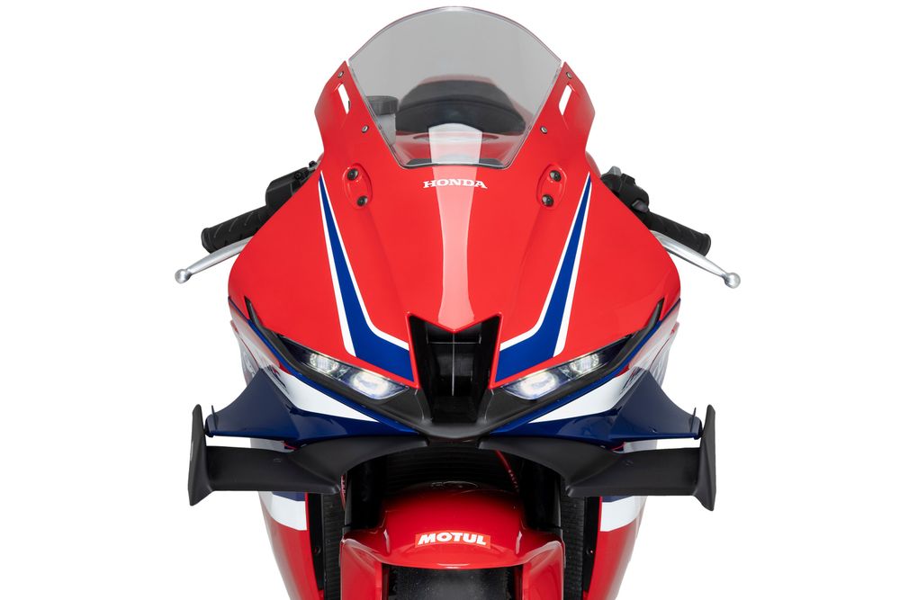 PUIG 22192J Frontspoiler GP  passend fuer HONDA CBR600RR Mattschwarz