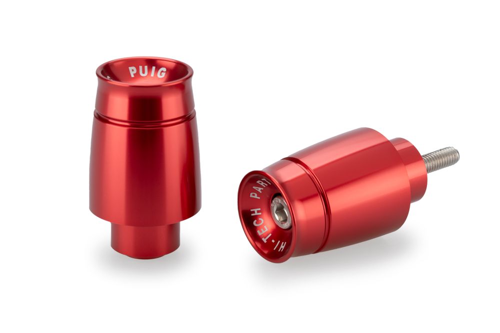 PUIG 22127R Lenkerenden Sport  passend fuer HONDA XL750 TRANSALP Rot