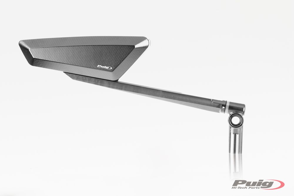 PUIG 9883D Hypernaked Rückspiegel  passend fuer KAWASAKI Z750 Aluminium