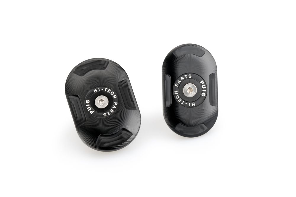 PUIG 21089N Alu Fahrgestellabdeckunge  passend fuer YAMAHA MT-09 Schwarz