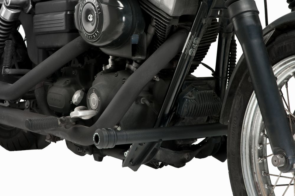 PUIG 21044N Opie Sturzbügel  passend fuer HARLEY DAVIDSON DYNA SUPER GLIDE CUSTOM FXDC Schwarz