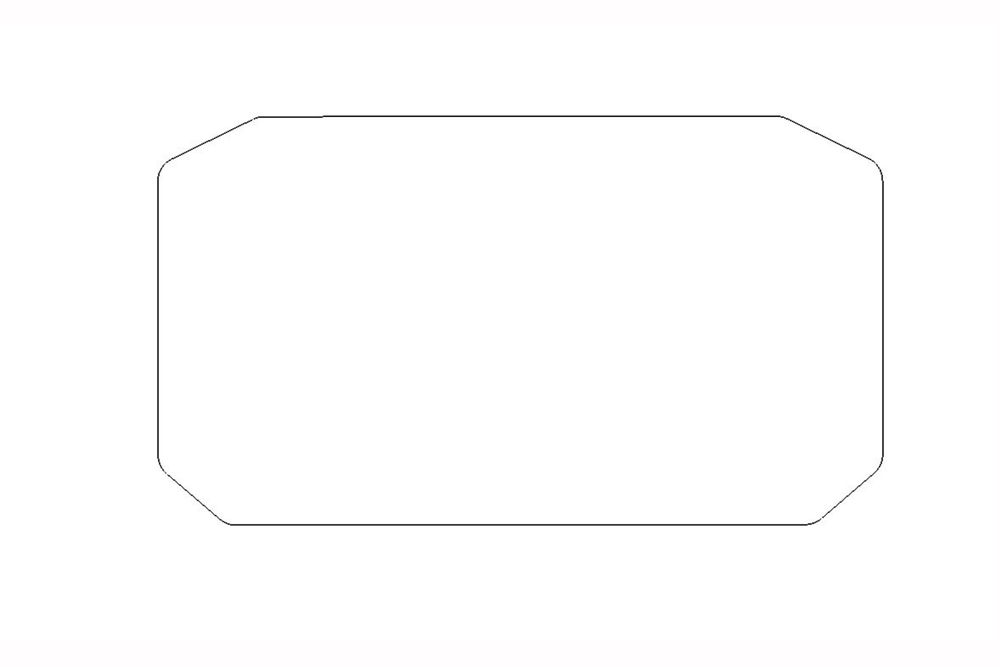 PUIG 21499W Protektor Dashboard  passend fuer HONDA CB750 HORNET Transparent