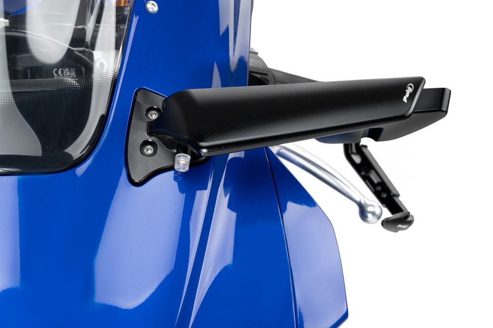 PUIG 22253N Rückspiegel Aileron  passend fuer YAMAHA YZF-R1 Schwarz