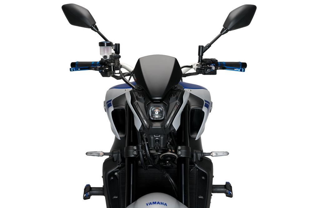 PUIG 20643J New Generation Sport Plus  passend fuer YAMAHA MT-09 SP Mattschwarz