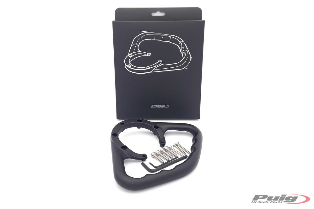 PUIG 3761N Haltering  passend fuer KAWASAKI Z650 Schwarz
