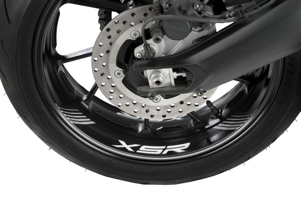 PUIG 9985P Rim Strips Specials  passend fuer YAMAHA XSR900 Silber