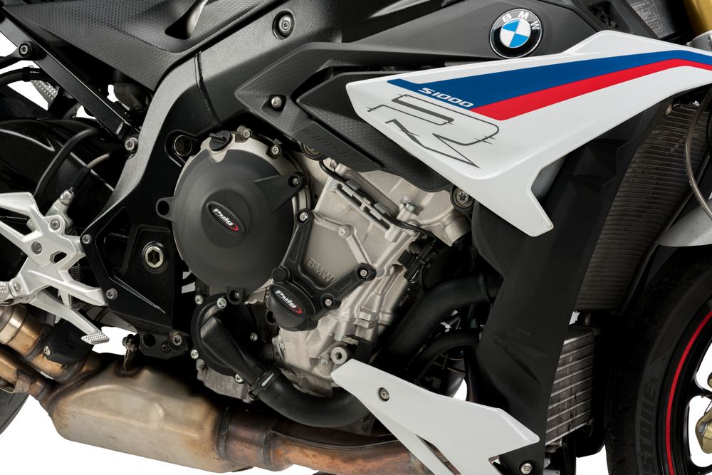 PUIG 21502N Motorschutzhauben Track für Championship  passend fuer BMW S1000R Schwarz