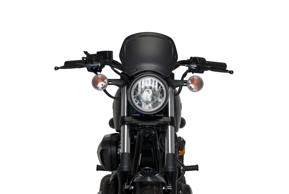 PUIG 3812C Frontplatte ABS  passend fuer YAMAHA XV950 Carbon look