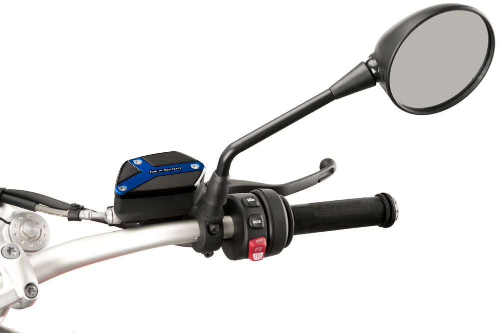 PUIG 9530A Vorderer Bremsflüssigkeitsbehälterdeckel  passend fuer BMW R NINET Blau