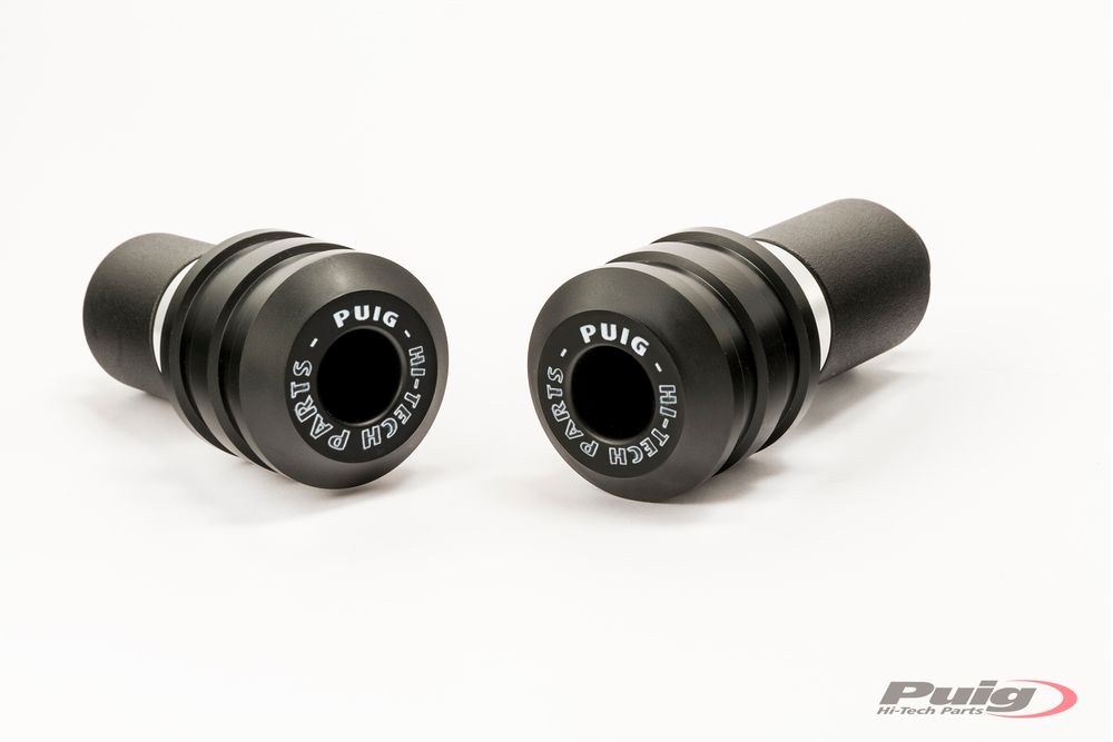 PUIG 8588N Sturzpads Vintage  passend fuer TRIUMPH BONNEVILLE T120 Schwarz