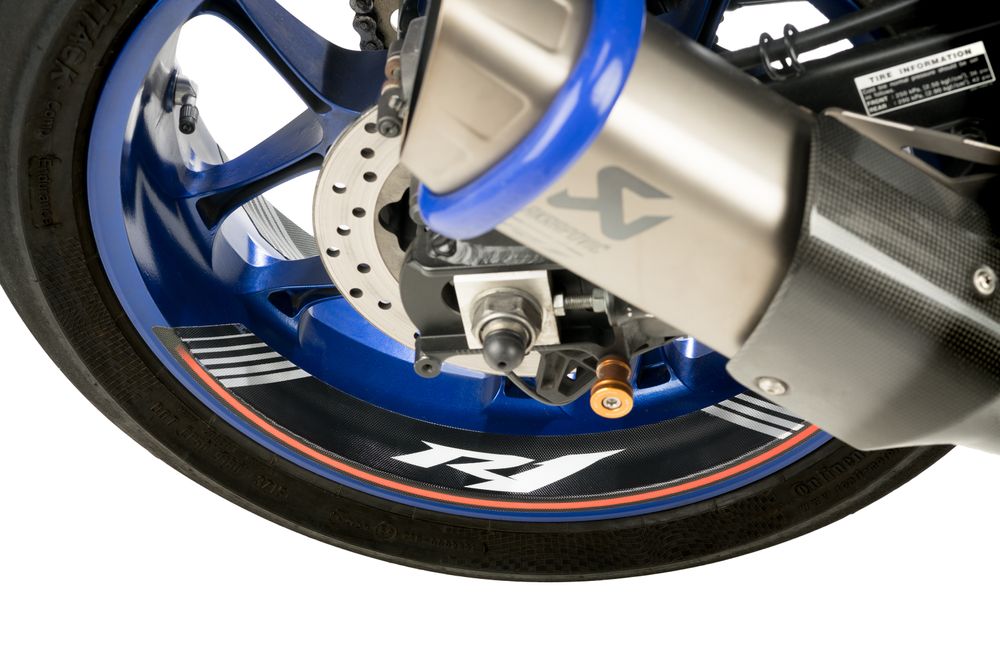PUIG 5529P Rim Strips Specials  passend fuer YAMAHA YZF-R1 Silber
