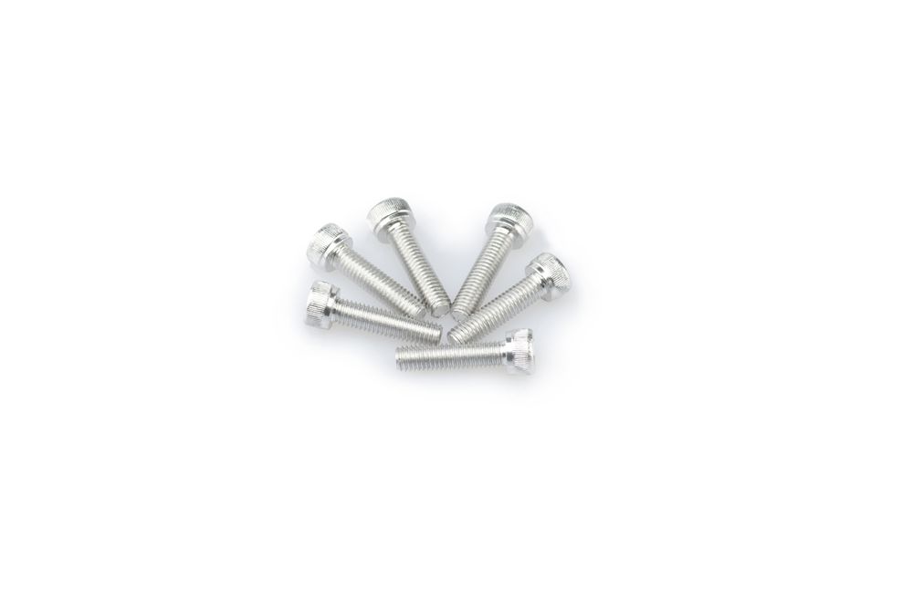 PUIG 0147P Muttern aus Anodisierten Aluminium  passend fuer UNIVERSAL UNIVERSAL Silber