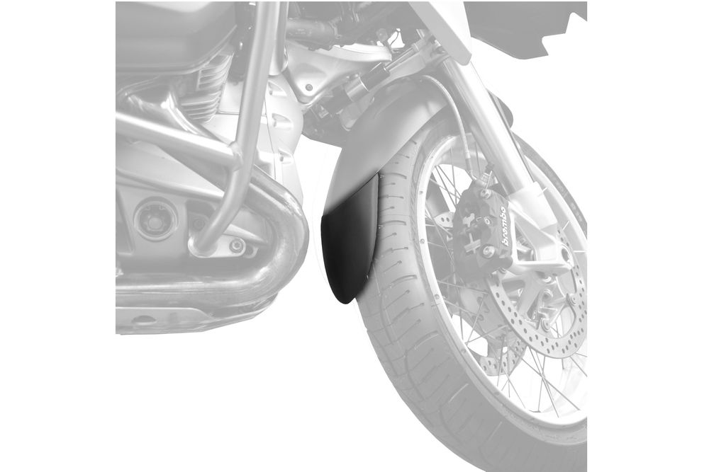 PUIG 6822N Verlängerung des vorderen Schutzblechs  passend fuer BMW R1200GS Schwarz