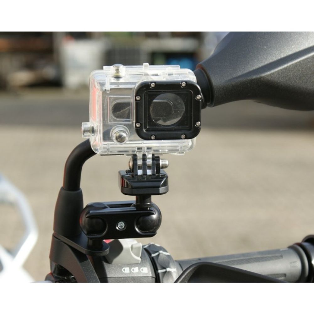 RA 4050-100-für Modell 5, 6 GoPro Alu Kamera Halter Kugelflex® zur Montage am Rü