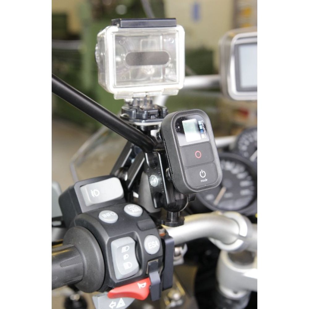 RA 4052-Klemme 50 und 75-für Modell 7 GoPro / WiFi Alu Halter doppelt Kugelflex®