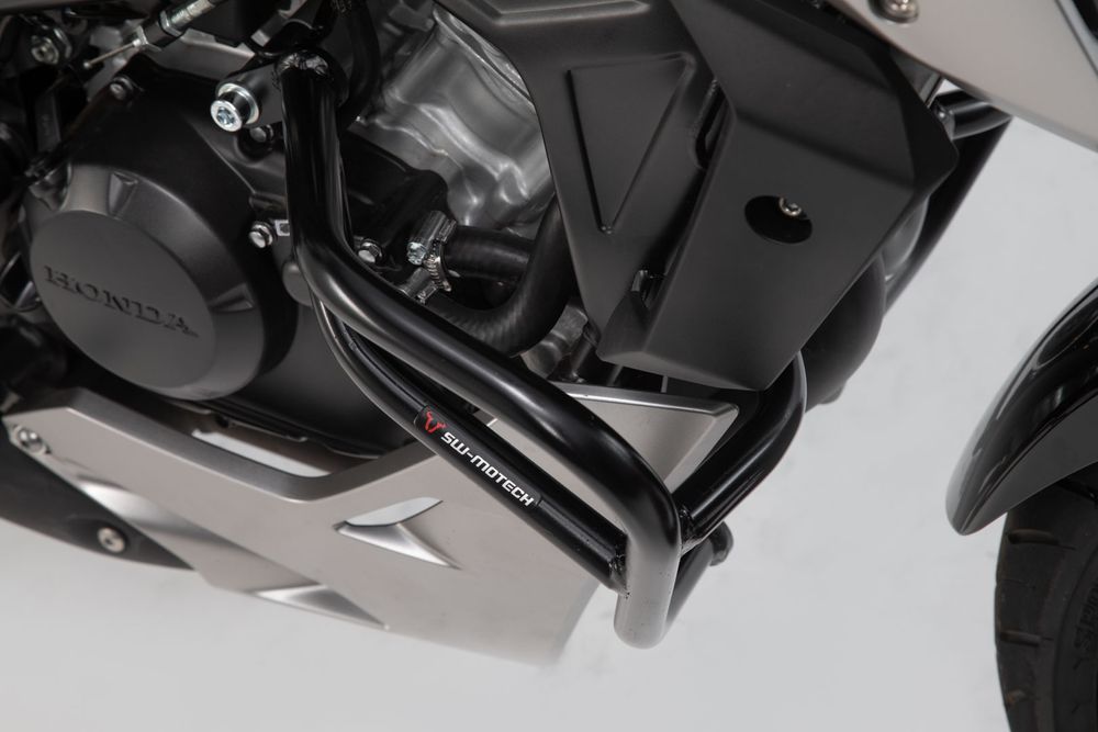 SWMO 72028773 Sturzbügel Kompatibel/Ersatz für Schwarz. Honda CB125R (17-20).