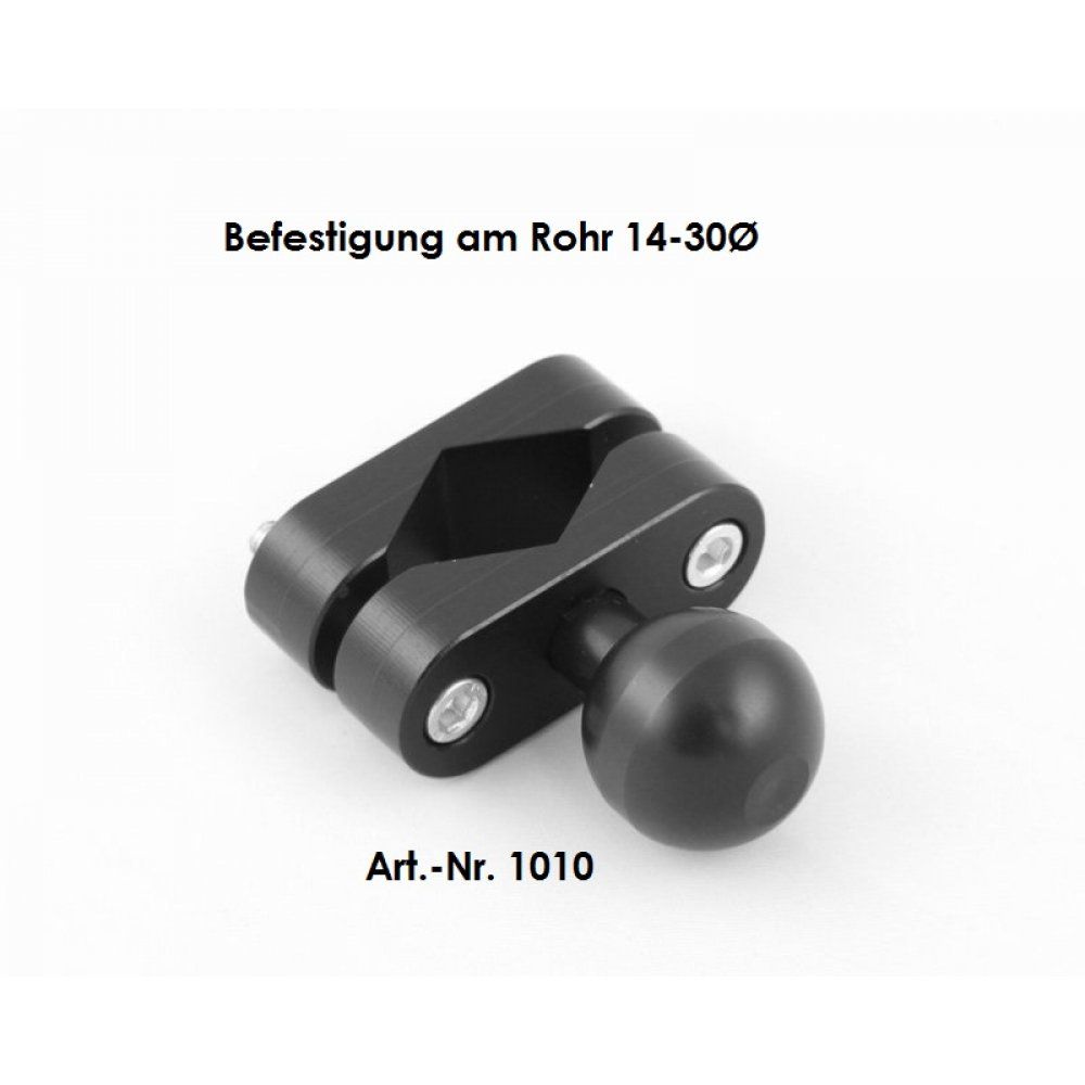 RA 1010LW Schelle Alu Kugelflex® LW mit Kugel Ø14 - Ø30mm