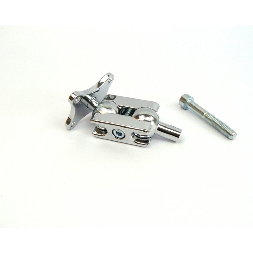 RA 5000chrom-M8-gefräst verchromt-75 TO Rider 1-3 / GARMIN Zumo Navihalter K